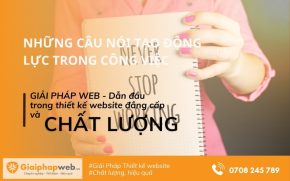 những câu nói tạo động lực trong công việc