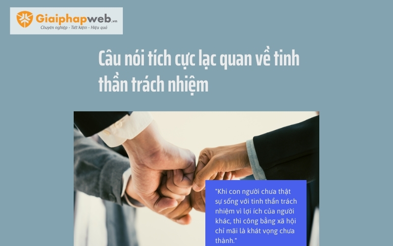 Những câu nói tích cực lạc quan