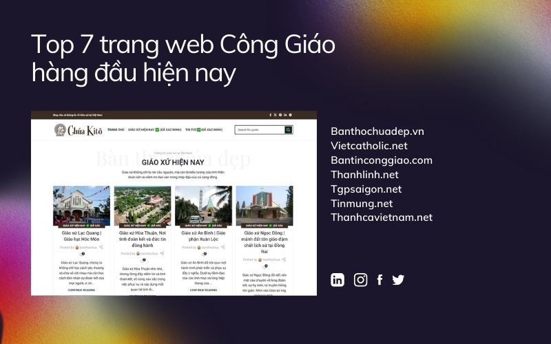 trang web Công Giáo