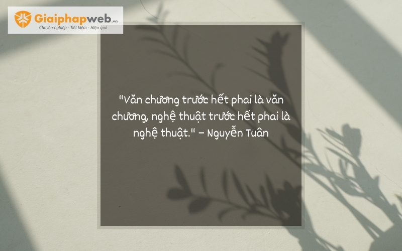 những câu nói hay của người nổi tiếng Việt Nam