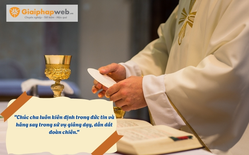 những lời chúc dành cho Linh Mục