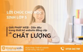 Lời chúc cho học sinh lớp 5